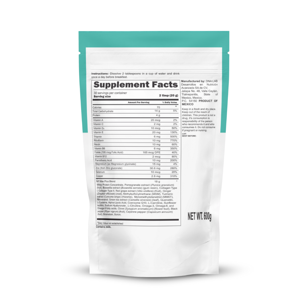 NP MAX PLUS – Advanced Nutritional Powder