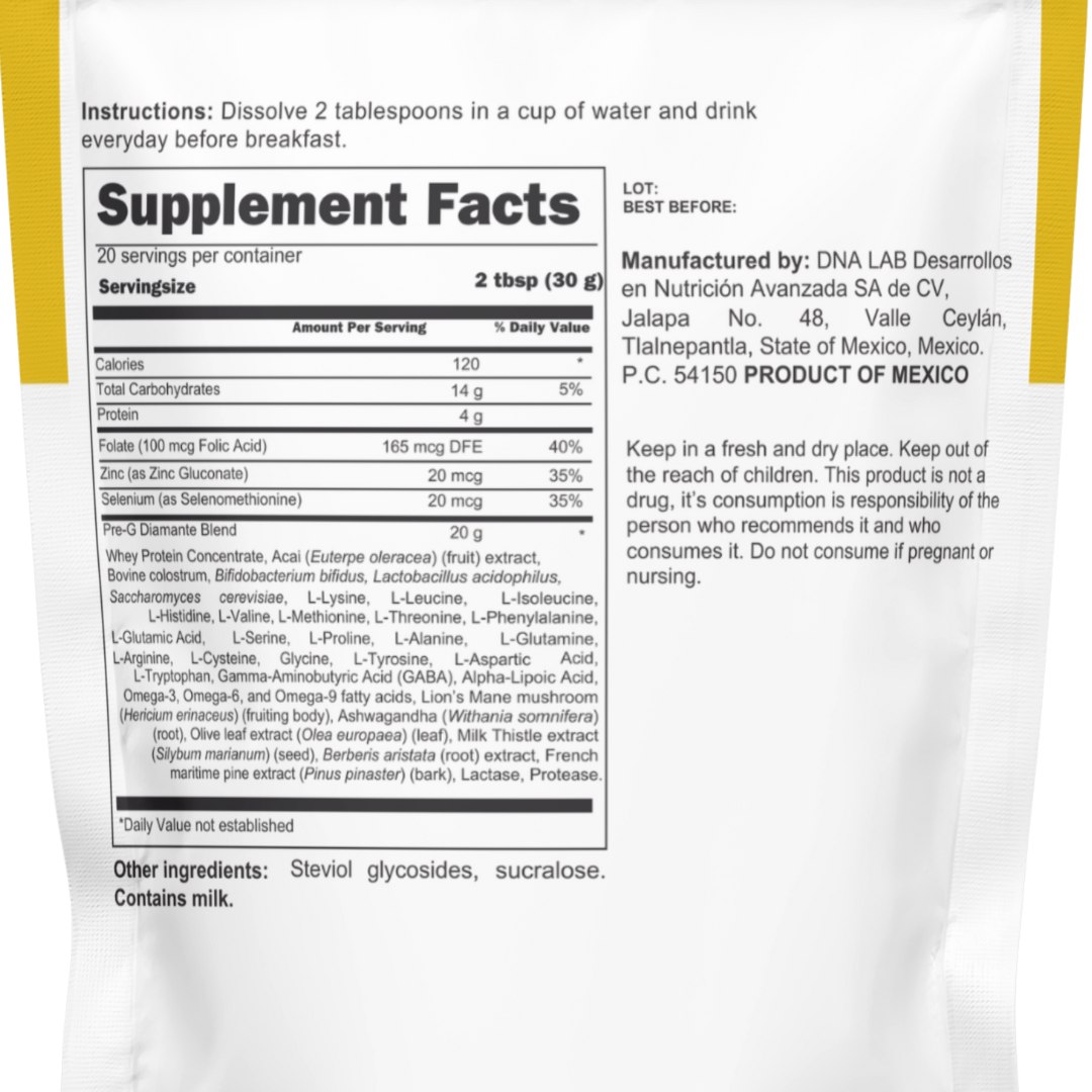 PRE-G DIAMANT – Advanced Nutritional Powder