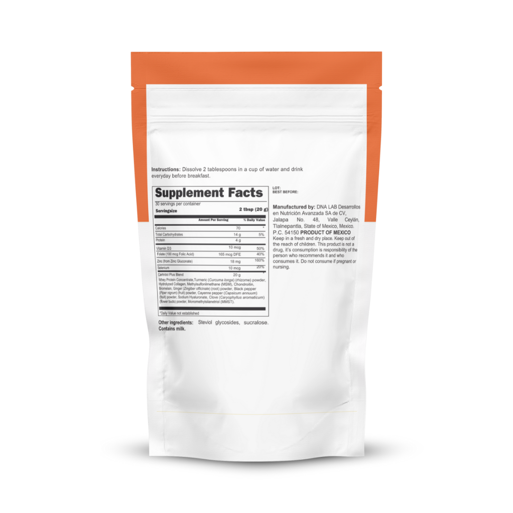 CARTRIDOL PLUS – Joint Support Nutritional Powder